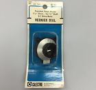 E2-744 1.5 Diam Vernier Shaft .25 Calectro Mount 1 Dial Panel " 1-10 Ratio Nos 8