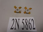 2n5862 Motorola Pair Rf Power Transistor Watt Volt To Mhz Lot