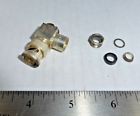 31-850 Amphenol Older Silver Plated Right Angle Bnc