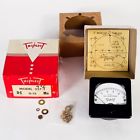327-t Triplett Nos Nib Vintage Dc Volts Meter Model Measures Milliamperes