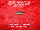 Ft-101-b-e-ee-ex-f 33.020 Yaesu Meter New Cb Crystal To Mhz