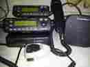 M01rlm9pw6bn 380-512 Ef Johnson Motorola Mcs2000 Uhf 100 Working Daul Head Set Up Good Shape
