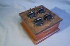60e-6 General Radio Leeds Northrup Decade Resistance Box Ohm Range Tested