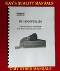 Rci-6300f25-150 6300f25-150 Ranger Rci Owners Manual