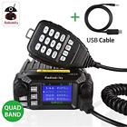 644570147 Quad Twoway Radios Band Mini Mobile Car Truck 4897075447146