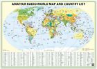 702685275987 Ham Radio World Map Edition With The Dxcc