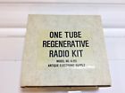 A-201 Antique Radio Supply One Tube Set Kit With Earphone Model