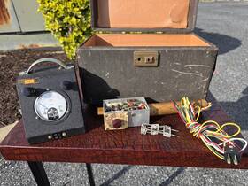 W3yyb Acom Vintage Ham Radio Tester Tuning Calibration Device Regenerative Wavemeter