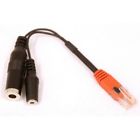 Ad-1-km Heil Sound Headset Adapter Cable Kenwood Modular