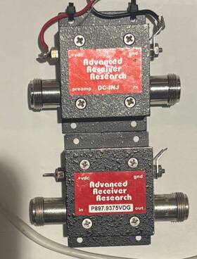 P897.9375vdg Advanced Receiver Research 900 Mhz Pre-amp Pn With Dc-inj Used