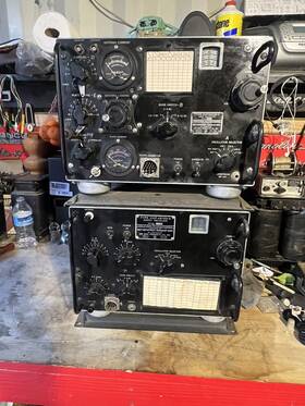 52245-a Air King 54425-a Vintage Ham Radio Receiver Tcs-14 Navy Department Ckp