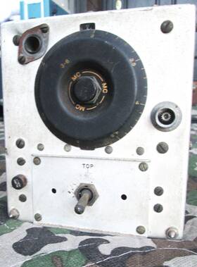 Bc-454b Aircraft Radio Corp. Bc454b Wwii Arc-5 Wreck Receiver 3-6mhz For Parts