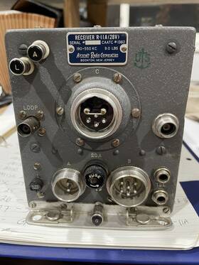 R-11a Aircraft Radio Corporation Corp. Receiver Us Navy Signal Corps Wwii