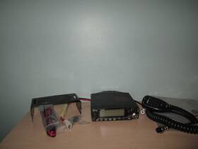 Dr-610t Alinco Dj-610t Vhf/uhf Dual Twin Band Ham Amateur Mobile Radio Transceiver