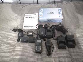 Dj-g1t Alinco Handheld 2-meter Transceiver With Accessories