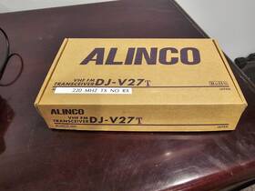 Dj-v27t Alinco Vhf Fm Transceiver 220mhz - Excellent Condition Parts/repair