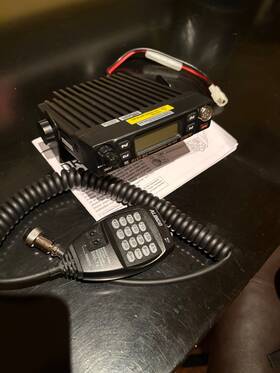 Dr-cs10 Alinco 2 Meter Transceiver Mobile Radio 60 Watt Small Size Nice