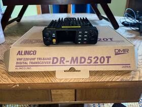 Dr-md520t Alinco Vhf/220/uhf Tri-band Dmr Digital Transceiver Ham Radio