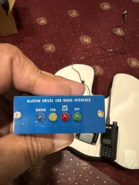 Uri101 Allscan Usb Radio Interface Allstar - Allstarlink For Hts W Retevis Rt85