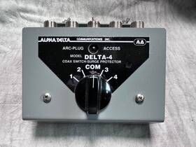 Asc-4b Alpha Delta Alpha-delta 4 Position Antenna Switch With Selector Console