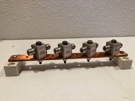 Att3g50hp Alpha Delta Lot Of 4 Transi-trap Coax Surge Protectors 2kw N-female