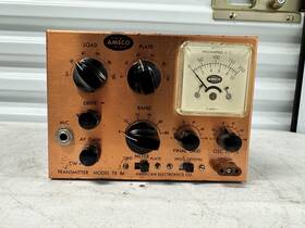 Tx-86 Ameco Transmitter Model Meter Ham Radio Transmit