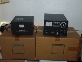 Als-606 Ameritron Amplifier And Power Supply With Boxes For Parts Or Repair