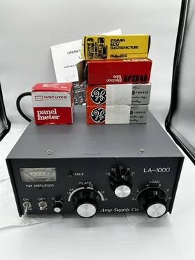 La-1000 Amp. Supply Co. La1000 - Amplifier Tested Working -plus Extras