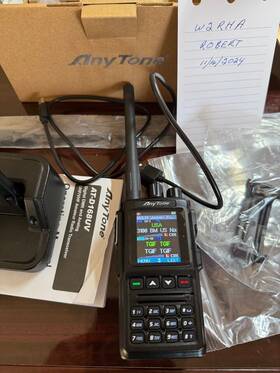 At-d168uv Anytone Digital Dmr Dual-band Handheld