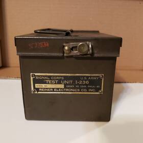I-236 Army Excellent Wwii U.s. Signal Corps. Test Unit
