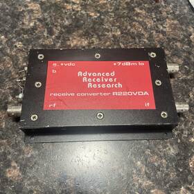 R220vda Arr Advanced Receiver Research 220mhz Receive Converter Preamp