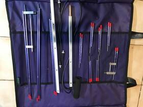 437-10wbp Arrow Antenna 146/437-10wbp Ii Satellite Split Boom With Duplexer And Roll-up Bag