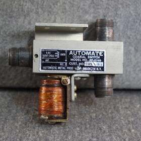 Rf-0146 Automatic Metal Products Coaxial Rf Antenna Relay 6.0 Vac Coil N Connectors High Power Contacts Bracket