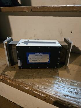Aw-4208 Avantek Vintage Amplifier Model Freq. 3.7-4.2 Ghz Western Electric #2