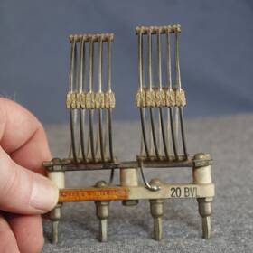 20-bvl Barker & Williamson And Williams B&w 20 Bvl Meters Tuning Coil Plugin Type Nice Shape #c4