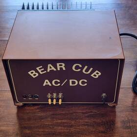 Br-250 Bear Cub Solid State Base Amplifer Rare Classic Linear