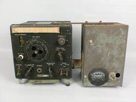 Crr-74028 Bendix Radio Heterodyne Frequency Meter Lm-20 Navy Untested