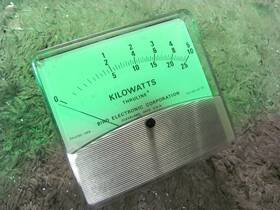 2150 Bird Truline Kilowatts Electronic Movenment Watt Meter Power Pn