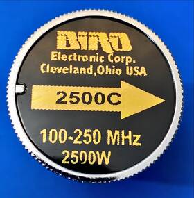2500c Bird Element Slug 2500 Watts 100 Mhz - 250 Watt Meter Ham Radio
