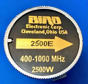 2500e Bird Element Slug 2500 Watts 400 -1000 Mhz Watt Meter Ham Radio F/s