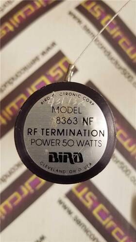 8363nf Bird 8363rf Radio Frequency Rf Terminator- Power 50 Watts Model 8363 50w