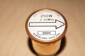 Bird-250h Bird 43 250h 2-30 Mhz 250 Watts Wattmeter Element