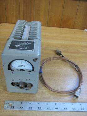 Me-11 Bird Me-11/u Rf Wattmeter With Dummy Load 30 - 500 Mhz 2 To 60w
