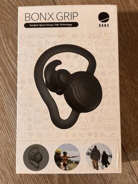 Bx2-mbk1 Bonx Grip Black Bluetooth Earpiece Group-talk Communicator Not Working