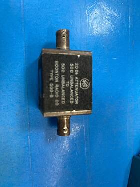509-b Boonton Radio Corp. 1p 20db Attenuator Type