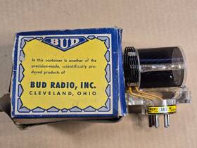 Oes-160-a Bud Radio 160 Meter 75 Watt Oscillator And Buffer Coil Untested