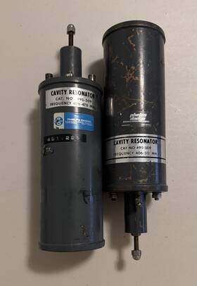 406-470 Cavity Resonator 495-509 Uhf Cat. No. Freq. Ham Radio Repeater Lot Of 2