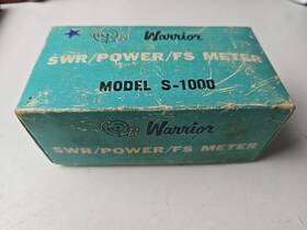 U22398 Cb Warrior S-1000 Vintage Swrpowerfs Meter Model S1000 Made In Japan Ol G2u