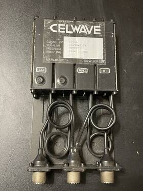 Celwave-636-a Celwave Used Vhf Duplexer 636-a -144-155mhz