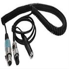 Ch-1-i8 Heil Sound Icom Microphone Coil Cable Xlr To Round